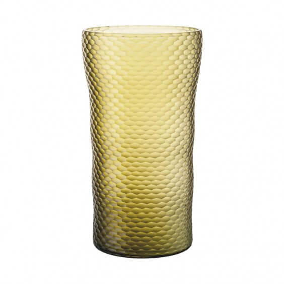 Venini Battuto a nido d'ape Glass Vase - Agof Store