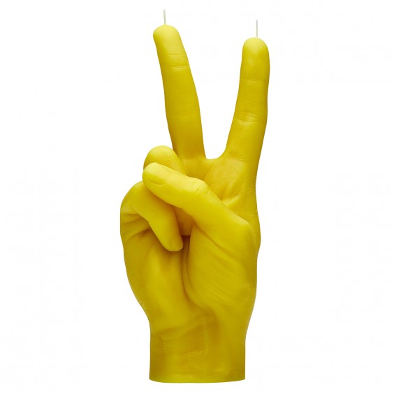 Peace candela Candle Hand - Agof Store