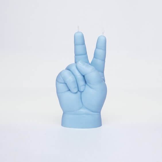 Candle Hand Peace Baby Kerze - Agof Store