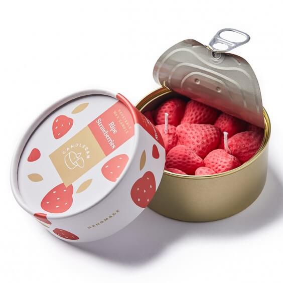 Candle Hand Ripe Strawberry Kerze - Agof Store