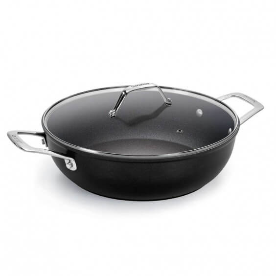 BARAZZONI Black Titan Saucepan With Lid - Agof Store