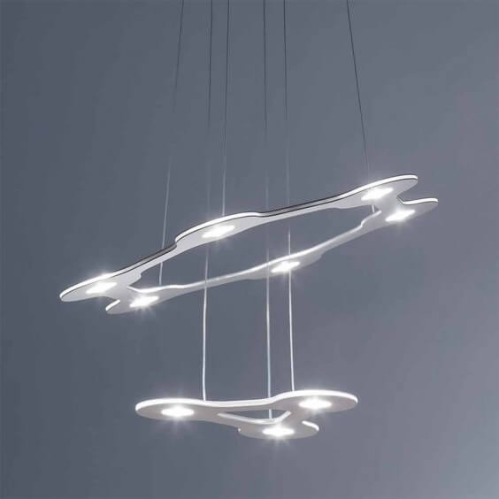 Flat Saturn Lampada a sospensione Lumen Center - Agof Store