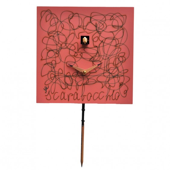 Pirondini Scarabocchio Cuckoo Clock - Agof Store