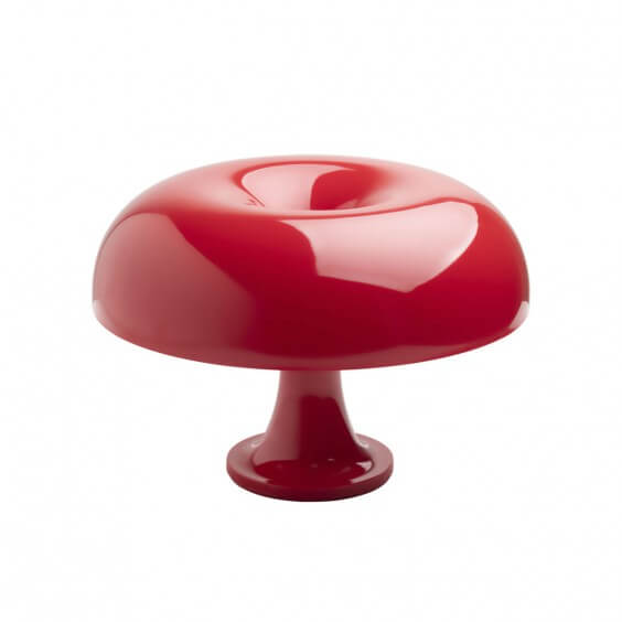 Artemide Nessino Red Special Edition table lamp - Agof Store