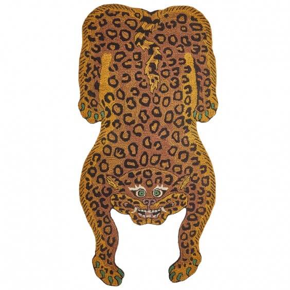 Doing Goods Heritage Tatsu Leopard rug - Agof Store