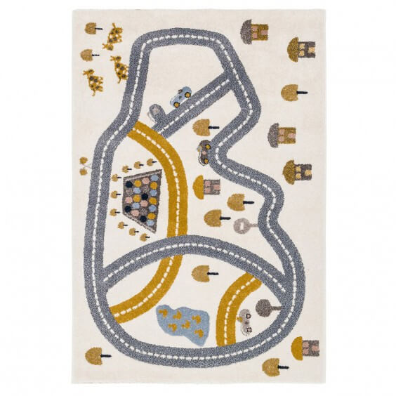 AFK Living Race Track Multi children rug - Agof Store