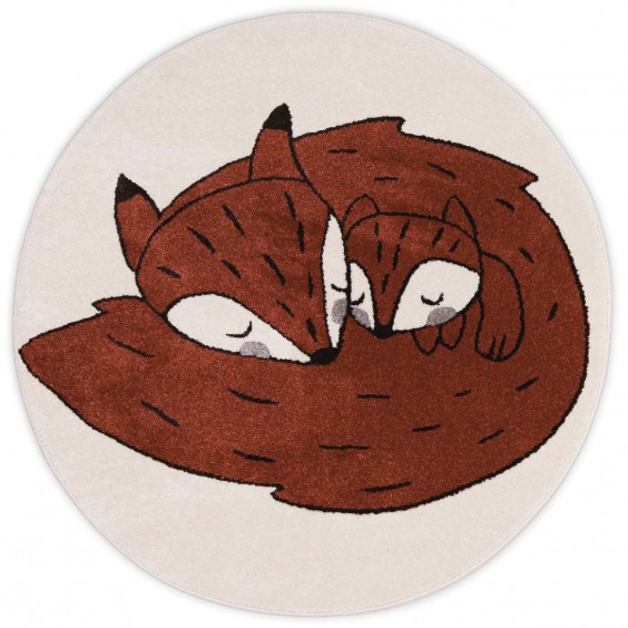 AFK Living Fox Family children rug - Agof Store