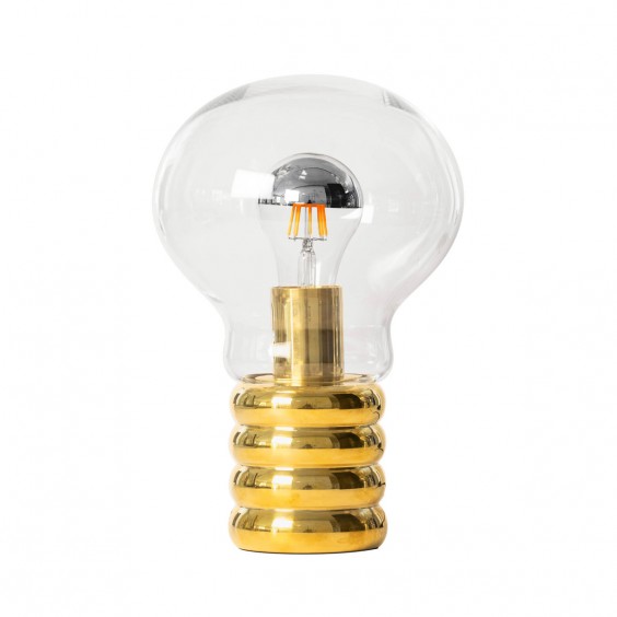 Ingo Maurer Bulb Brass table lamp - Agof Store