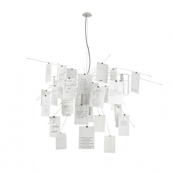 Ingo Maurer Zettel'z 5 pendant lamp - Agof Store