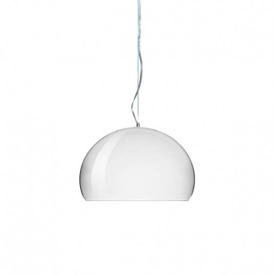 Small FL/Y Metallisiert Pendelleuchte by Kartell - Agof Store