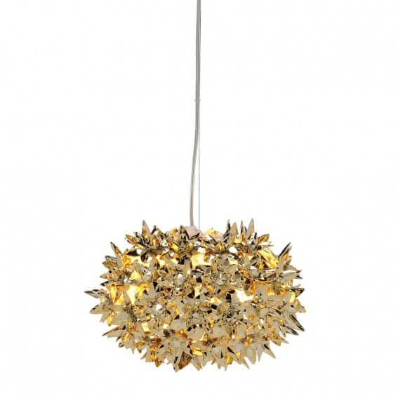 Bloom S2 Metallised Pendant Lamp Kartell - Agof Store