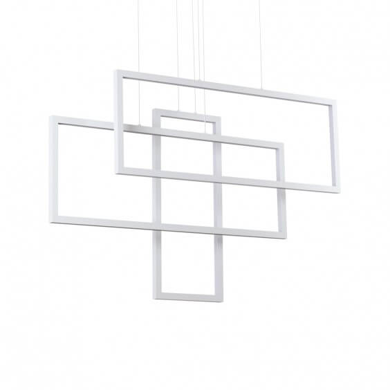 Ideal Lux Frame Rectangular pendant lamp - Agof Store