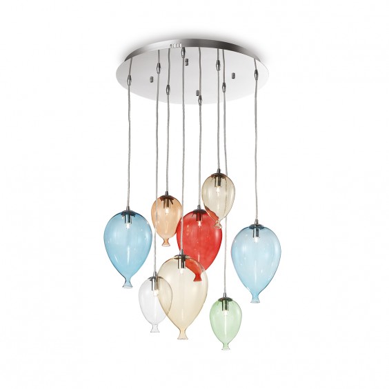 Clown 8 Lampada a sospensione Ideal Lux - Agof Store