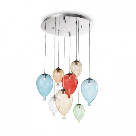 Ideal Lux Clown 8 Pendelleuchte - Agof Store