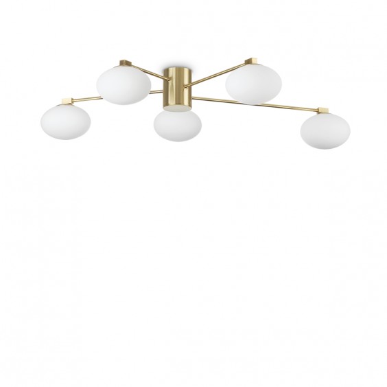 Ideal Lux Hermes 5 ceiling lamp - Agof Store