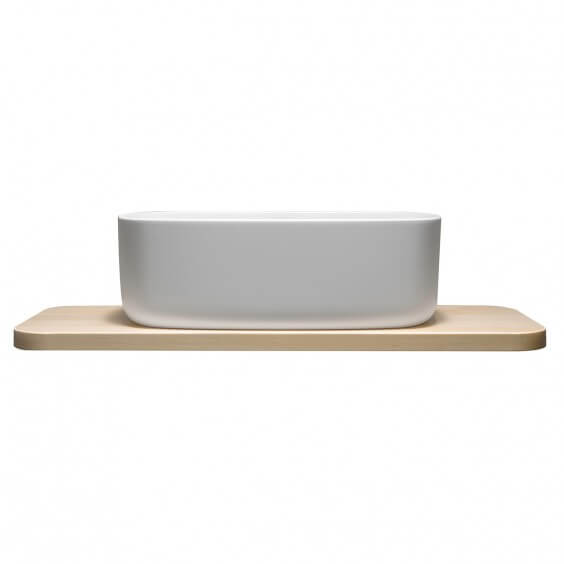 Ever Life Design Bounce polyurethane washbasin with shelf - Agof Store