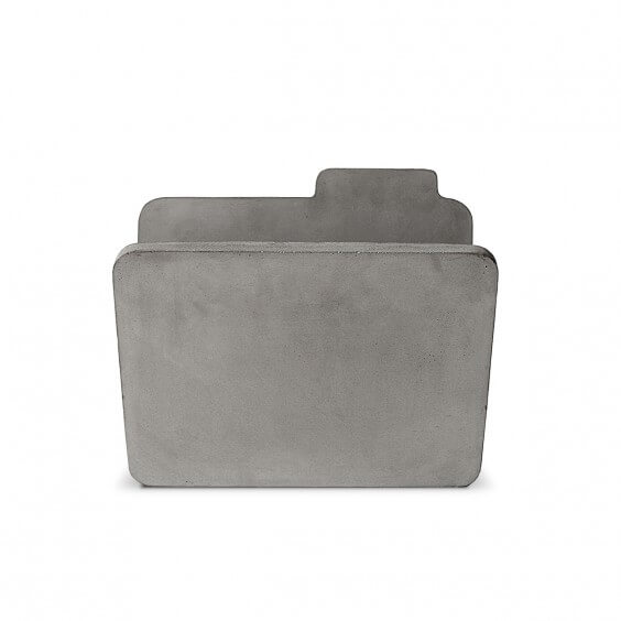 Lyon Béton Doc Magazine Rack - Agof Store