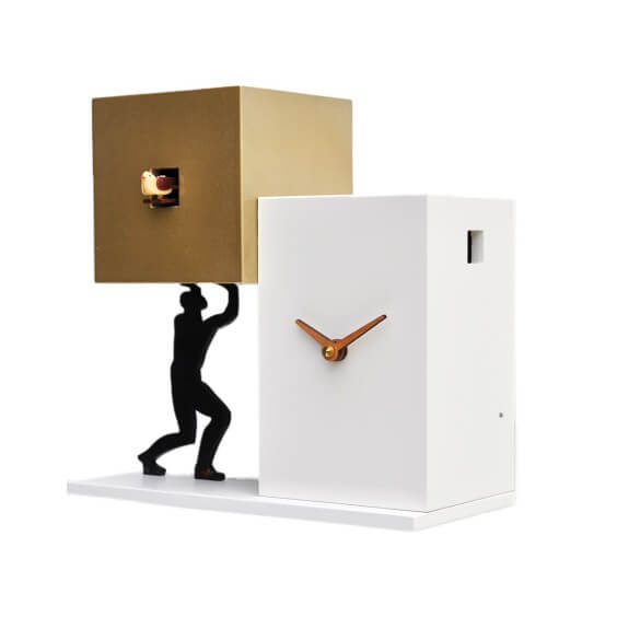 Pirondini Silhouette Ladro Cuckoo Clock - Agof Store