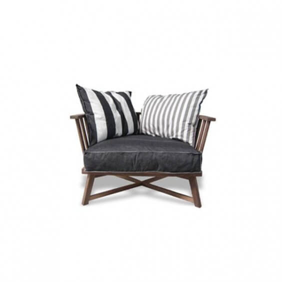 Gervasoni Gray 07 easy chair - Agof Store