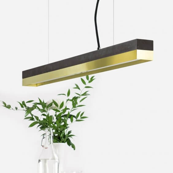 C2 Ottone Lampada a sospensione Gant Lights - Agof Store