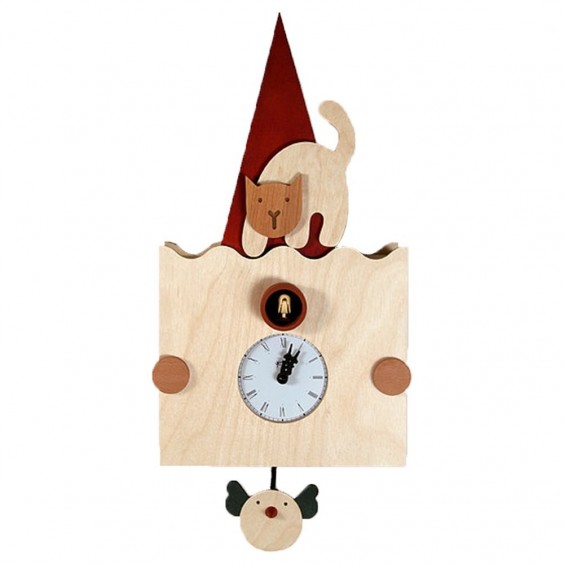 Pirondini Micio Cuckoo Clock - Agof Store