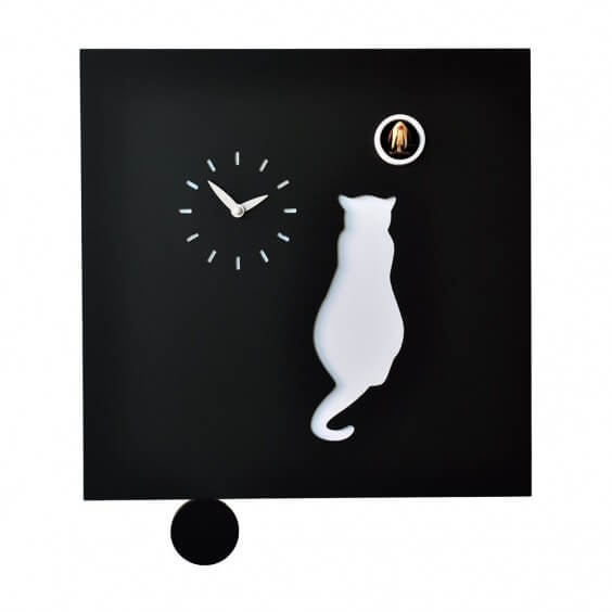 Pirondini Cat Cuckoo Clock - Agof Store