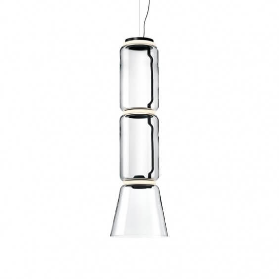 Flos Noctambule 2 Low Cylinders & Cone Pendant Lamp - Agof Store