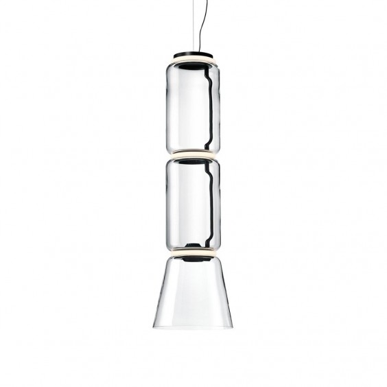 Flos Noctambule 2 Low Cylinders & Cone lampada a sospensione - Agof Store