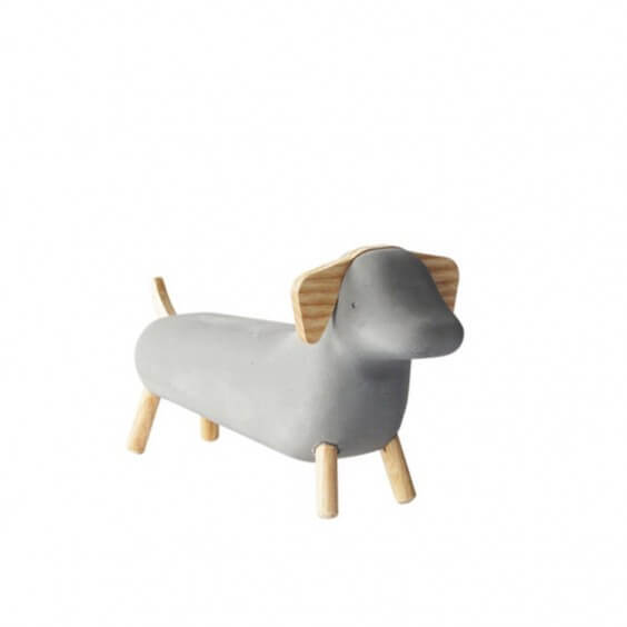 KORRIDOR Concrete Dog | Decorative Object | Agof Store