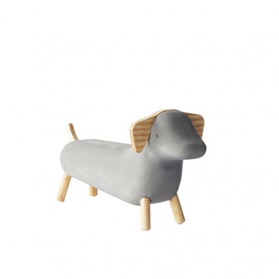 KORRIDOR Concrete Dog | Oggetto Decorativo | Agof Store