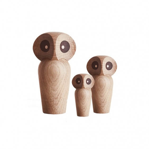 Owl statuetta Architectmade - Agof Store